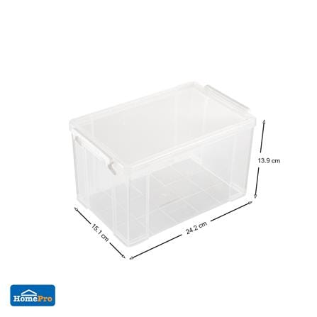 กล่องหูล็อก STACKO CM1 15.1x24.2x13.9 ซม. สีใส_5