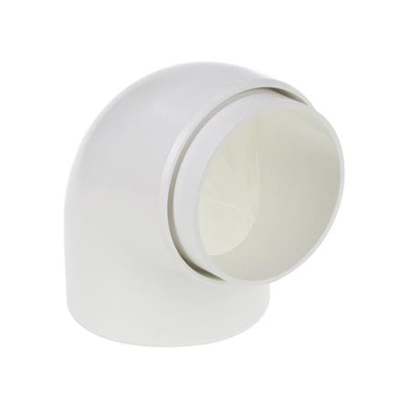 ELBOW 90 DEGREES SCG DELUXE WHITE