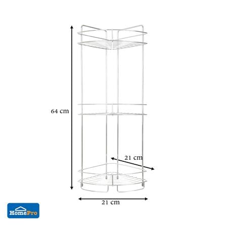 ชั้นแขวนเข้ามุม 3 ชั้น BATH TIME BT-P105 T SS201_3