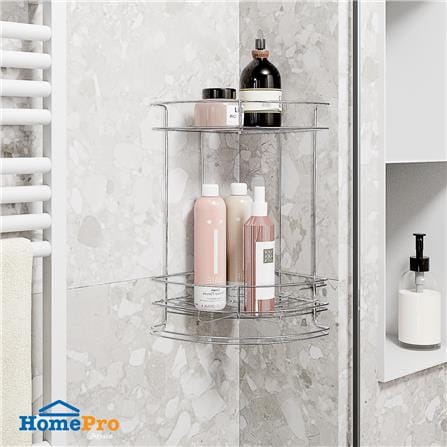 ชั้นแขวนเข้ามุม 2 ชั้น BATH TIME BT-P105 SS201_3