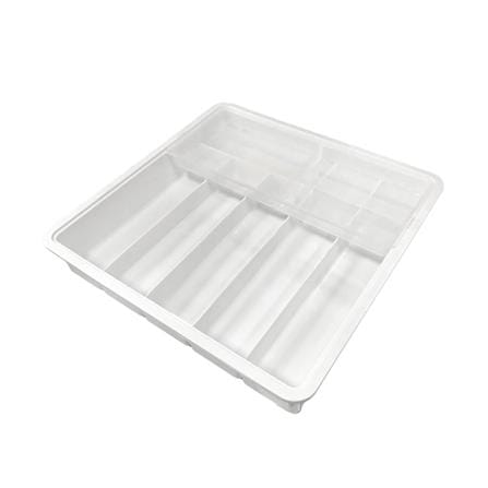 ถาดเครื่องเขียน KEYWAY SY-69 31.9x31.9x5.9 ซม. สีขาว_0