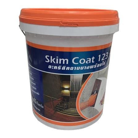 อะคริลิกฉาบ BESBOND 123 20 กก. สีขาว_0