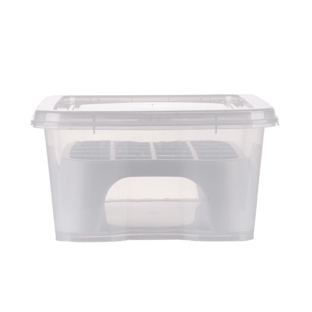 กล่องรองเท้า STACKO 3051 29.5x41x16 ซม. สีใส