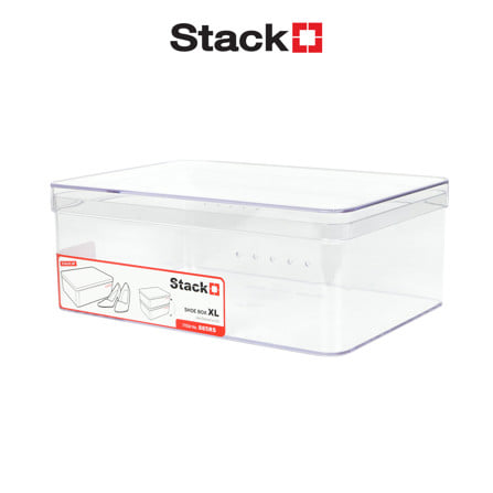 กล่องรองเท้า STACKO 885RS 21.5x30.5x11.7 ซม. สีใส_1