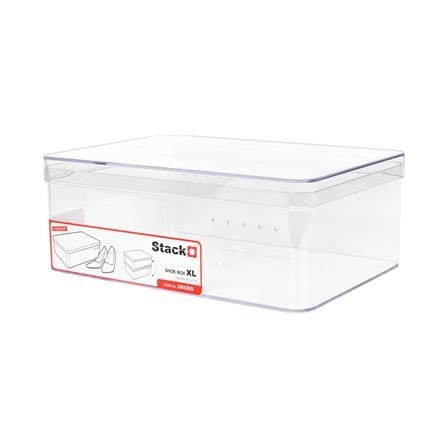 กล่องรองเท้า STACKO 885RS 21.5x30.5x11.7 ซม. สีใส_0