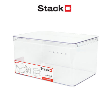 กล่องรองเท้า STACKO 889RS 19.2x28x15 ซม. สีใส_1