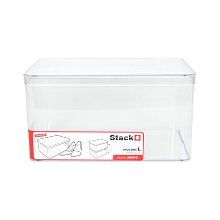 กล่องรองเท้า STACKO 889RS 19.2x28x15 ซม. สีใส_2