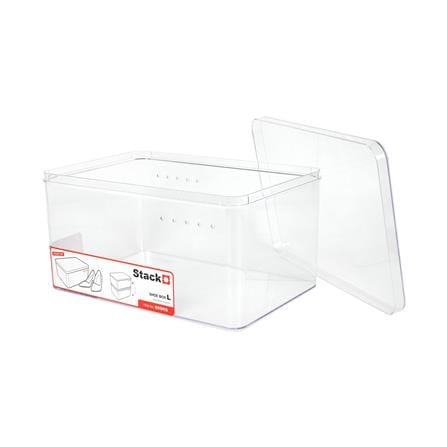กล่องรองเท้า STACKO 889RS 19.2x28x15 ซม. สีใส_3