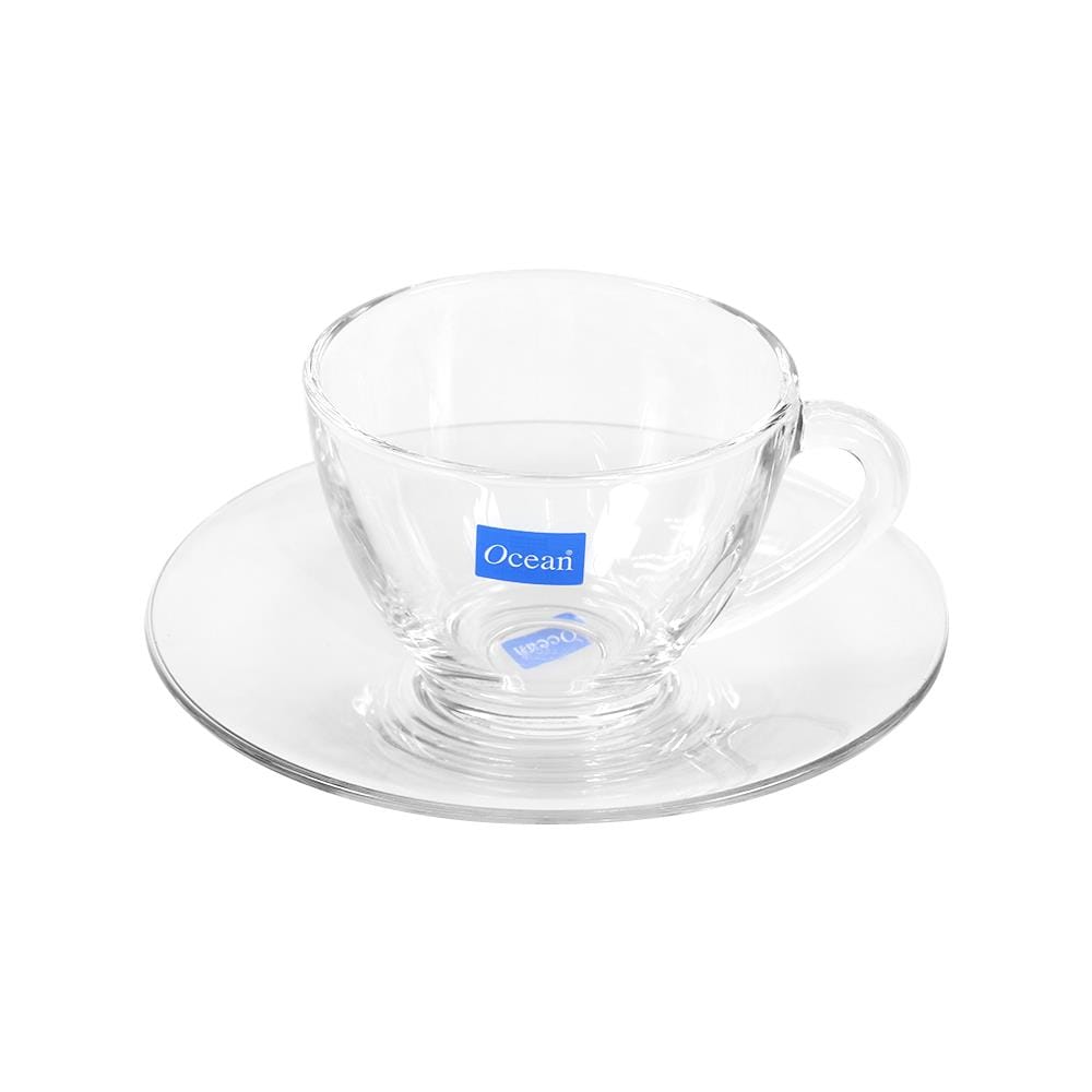 ชุดถ้วยกาแฟแก้ว 230ml OCEAN GLASS COSMO TEA