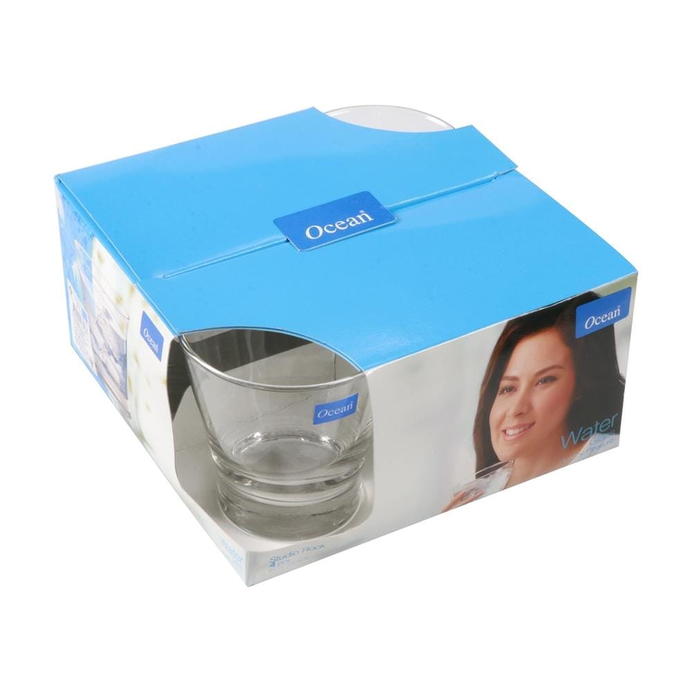 แก้วน้ำ 340ml OCEAN GLASS STUDIO  แพ็ค 4 ใบ
