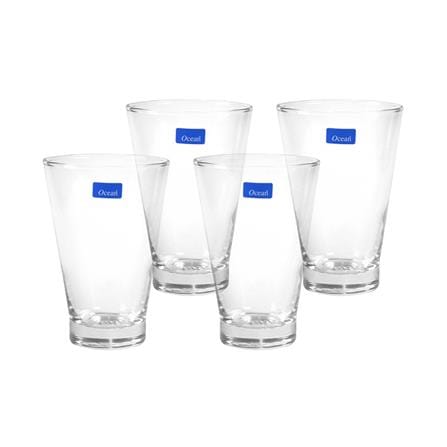 แก้วน้ำ 430ml OCEAN GLASS STUDIO แพ็ค 4 ใบ