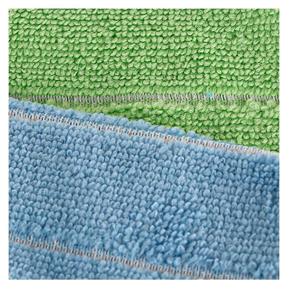 ผ้าไมโครไฟเบอร์ทำความสะอาดอเนกประสงค์ ACCO TERRY I 30x30cm แพ็คคู่ สีฟ้า/สีเขียว