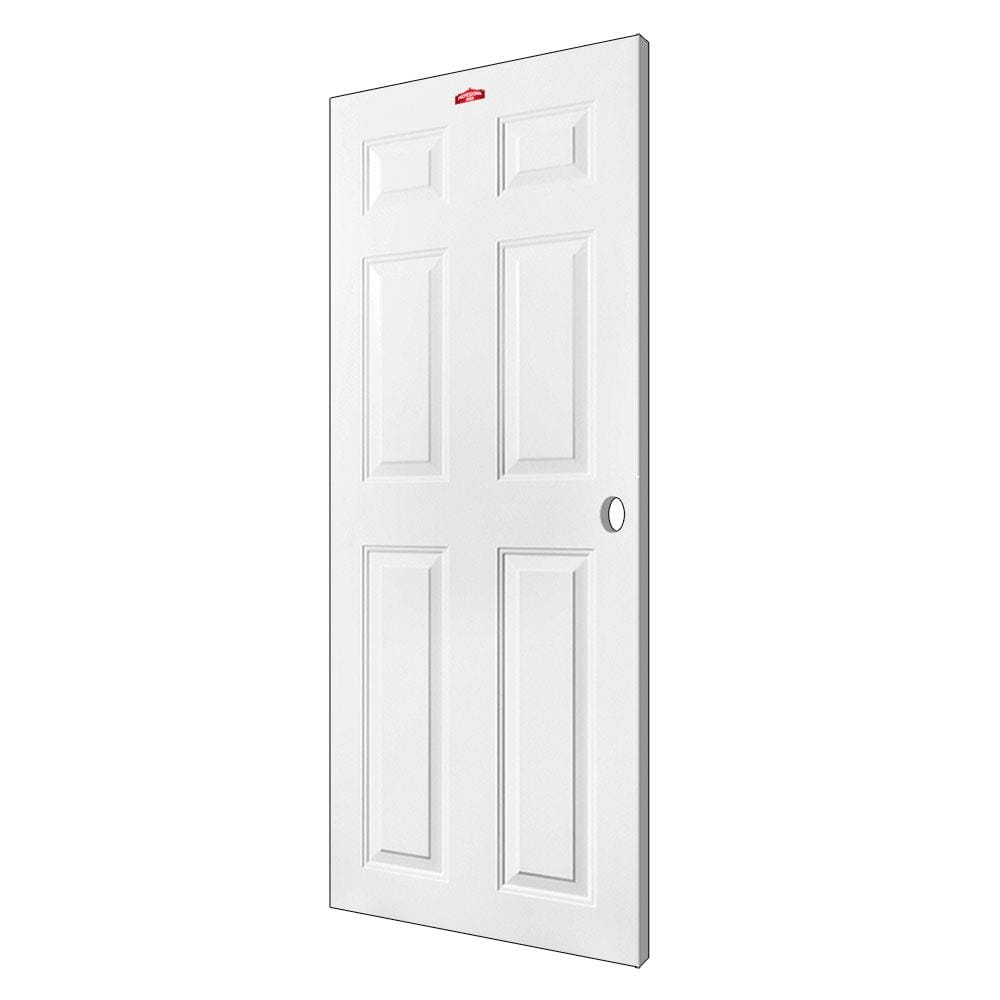 ประตูภายนอกเหล็ก เจาะลูกบิด PROFESSIONAL DOOR A1W 79.2x199.4 ซม. สีขาว
