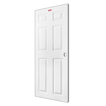 ประตูภายนอกเหล็ก เจาะลูกบิด PROFESSIONAL DOOR A1W 79.2x199.4 ซม. สีขาว_1
