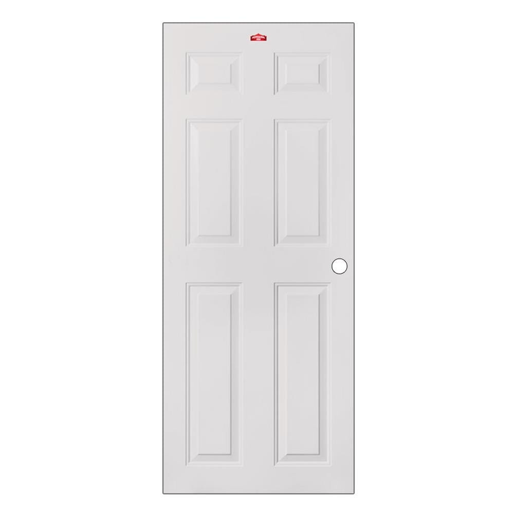 ประตูภายนอกเหล็ก เจาะลูกบิด PROFESSIONAL DOOR A1C 79.2x199.4 ซม. สีครีม