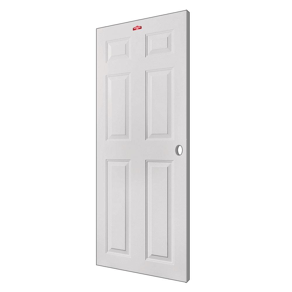 ประตูภายนอกเหล็ก เจาะลูกบิด PROFESSIONAL DOOR A1C 79.2x199.4 ซม. สีครีม