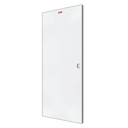 ประตูภายนอกเหล็ก เจาะลูกบิด PROFESSIONAL DOOR D1W 79.2x199.4 ซม. สีขาว_1