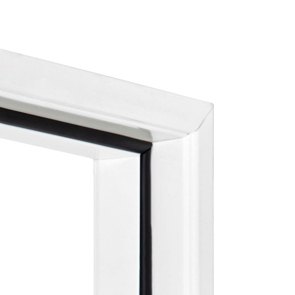 วงกบประตูเหล็ก PROFESSIONAL DOOR FR1LW 86.4x203.5 ซม. สีขาว