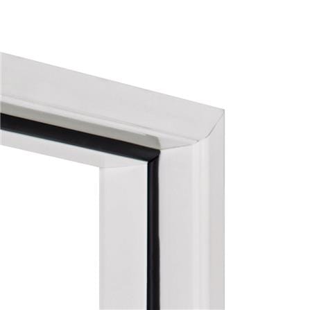 วงกบประตูเหล็ก PROFESSIONAL DOOR FR1LC 80X200 ซม. สีครีม_1