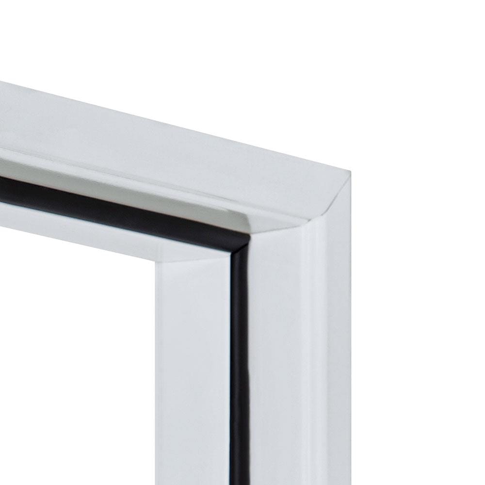 วงกบประตูเหล็ก PROFESSIONAL DOOR FR1LG 86.4x203.5 ซม. สีเทา