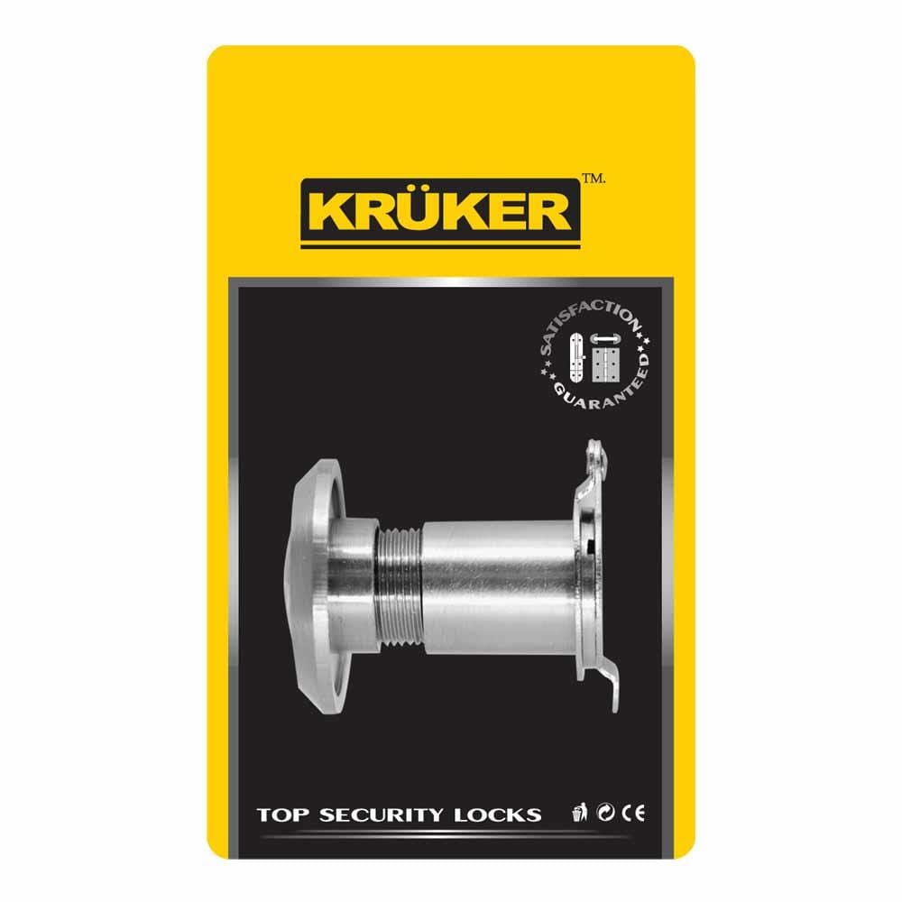 ตาแมว KRUKER DV 180B-SS สีเงิน