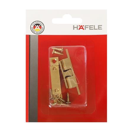 กันชนแม่เหล็กก้ามปู HAFELE 482.02.263 สีทองเหลือง_2