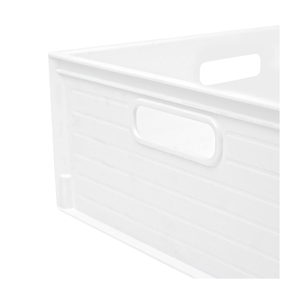 กล่องซ้อนได้ STACKO UT-31 M 39x28x13.3 ซม. สีขาว