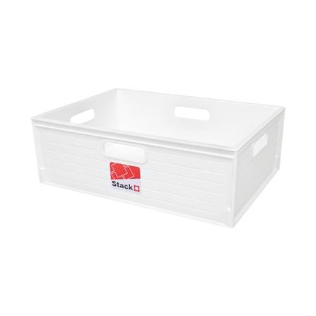 กล่องซ้อนได้ STACKO UT-31 M 39x28x13.3 ซม. สีขาว_0