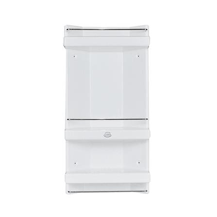 ชั้นวางเข้ามุม 3 ชั้น QUEEN SH-CAB-C03-WT สีขาว_1