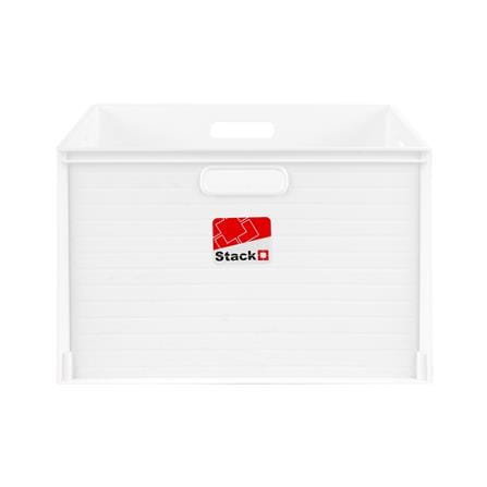 กล่องซ้อนได้ STACKO UT-38 L 39x28x25 ซม. สีขาว_1