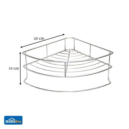 ชั้นแขวนเข้ามุม 1 ชั้น BATH TIME BT-P103 SS201_4