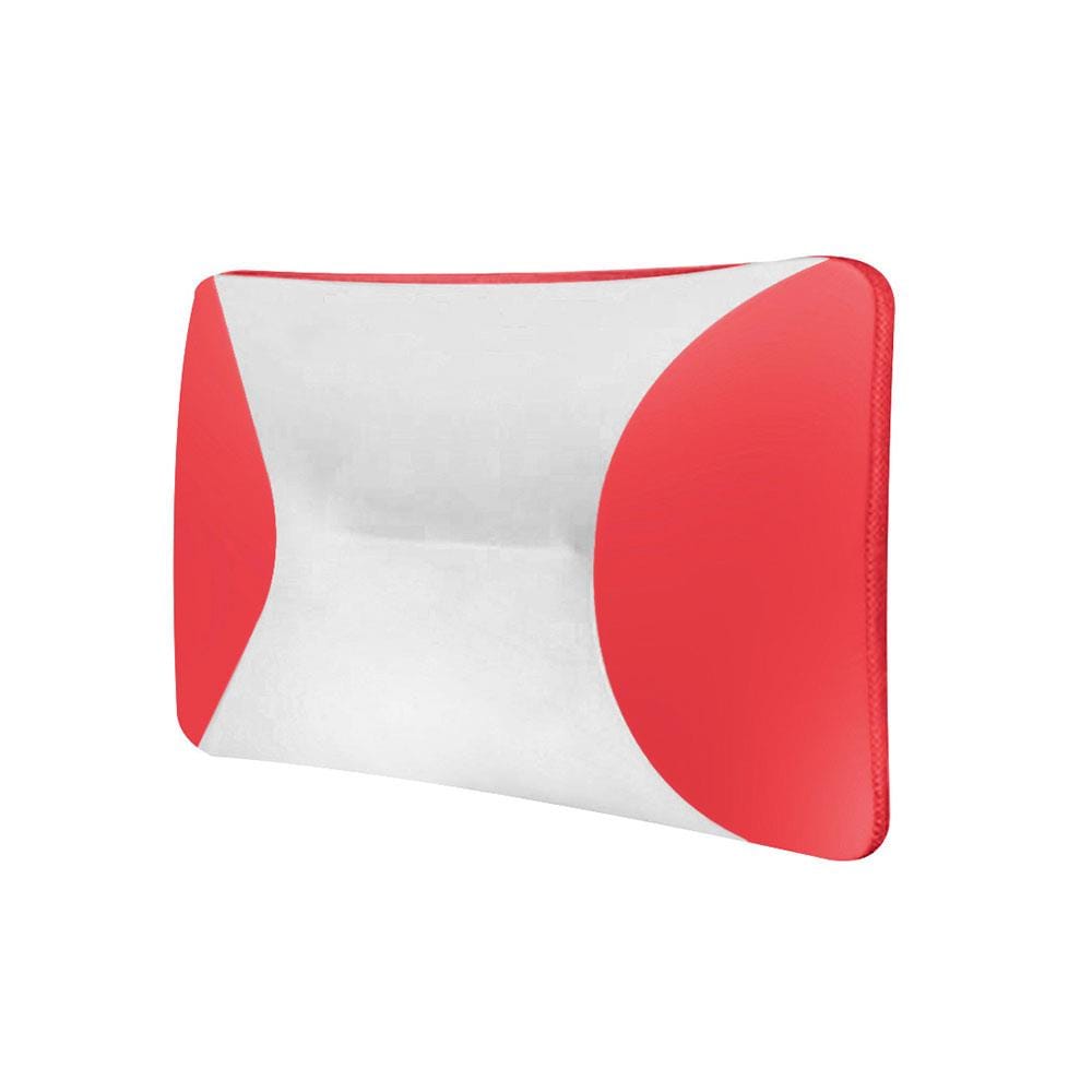 หมอนสุขภาพ เมมโมรี่โฟม PICASSO POSEPEDIC 14x22 สีแดง