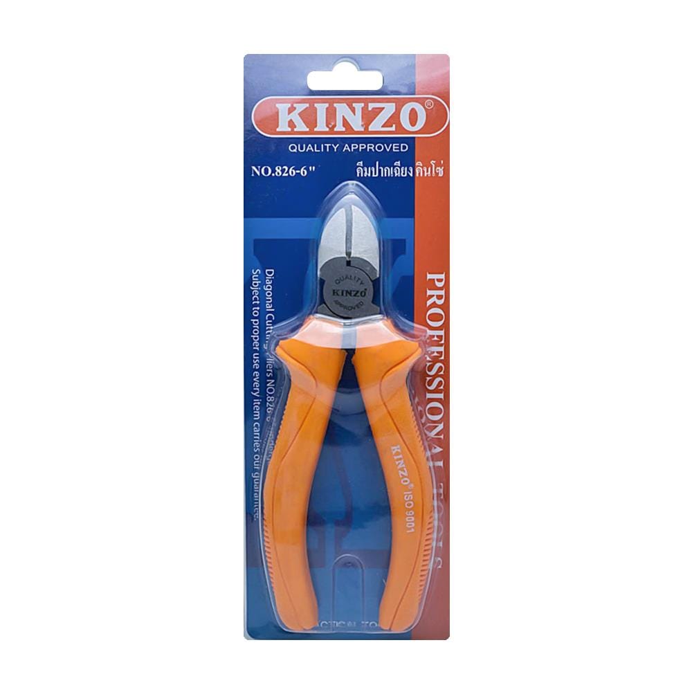 คีมปากเฉียง KINZO NO.826 6 นิ้ว
