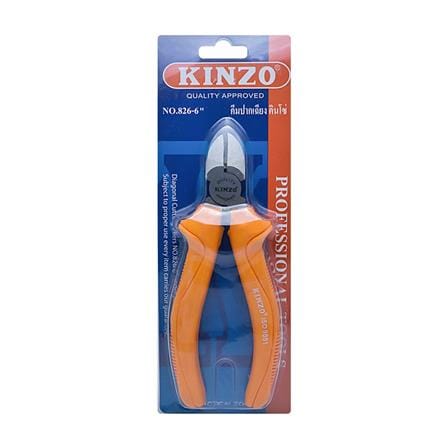 คีมปากเฉียง KINZO NO.826 6 นิ้ว_1