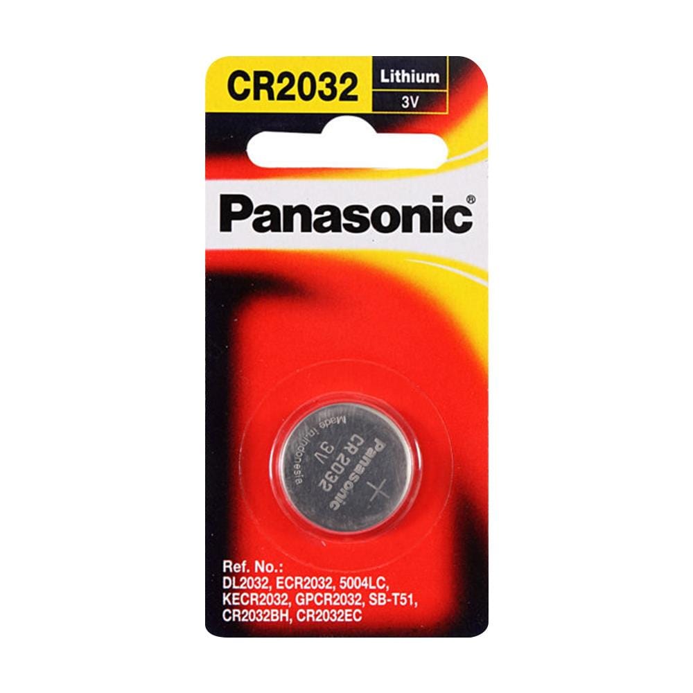 ถ่านกระดุมแบน PANASONIC CR-2032 แพ็ค 1 ก้อน