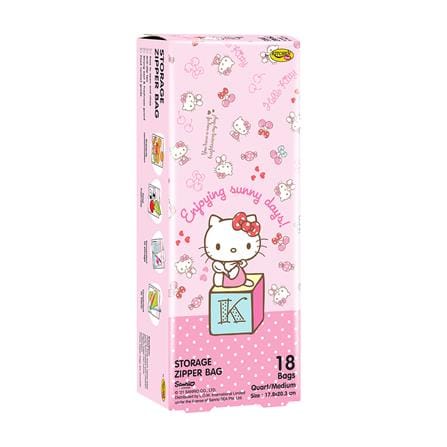 ถุงซิป KITCHEN NEAT ลายการ์ตูน 17.8x20.3 ซม. 18 ใบ_1
