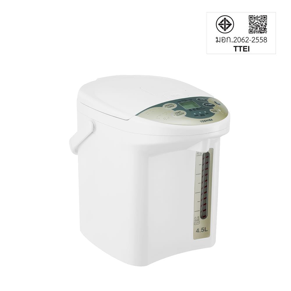 กระติกน้ำร้อน DIGITAL TOSHIBA PLK-45SF(WT)A 4.50 ลิตร