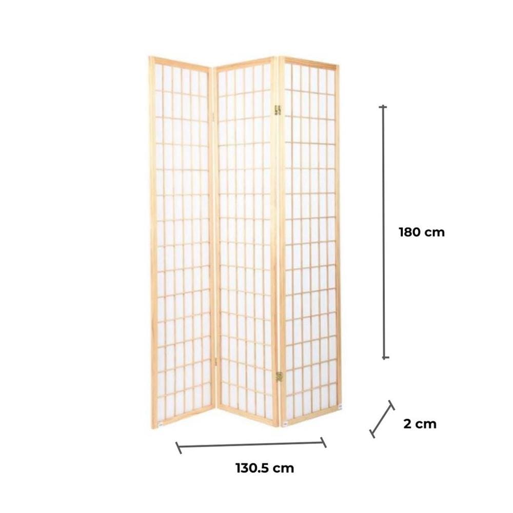 ฉากกั้น 3 บานพับ FURDINI 20850N สีบีช