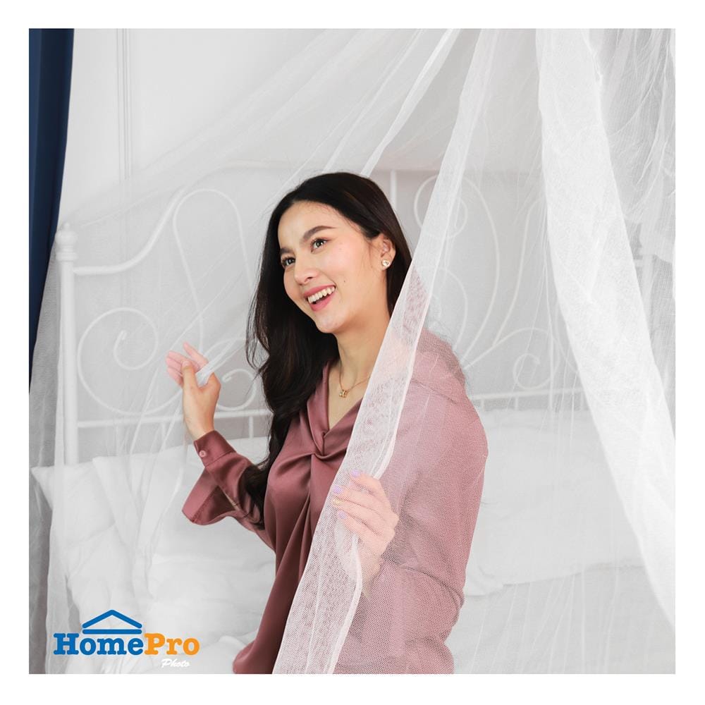 มุ้ง HOME LIVING STYLE LABELL สีขาว