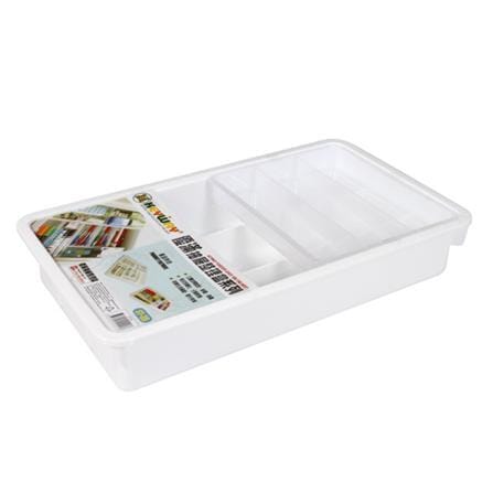 ถาดเครื่องเขียน KEYWAY SY-3931.9x18.5x5.9 ซม. สีขาว_0