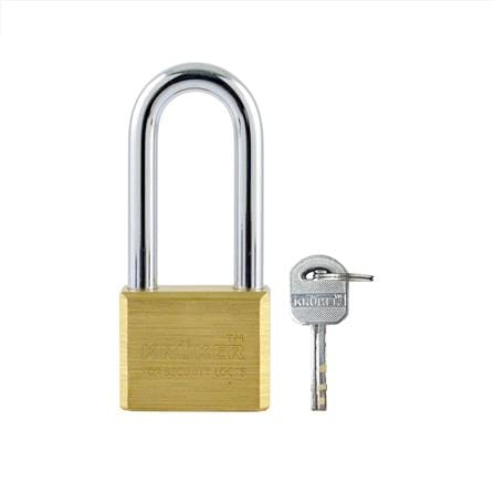 กุญแจลูกปืน KRUKER 744-7 40 มม. สีทองเหลือง_0
