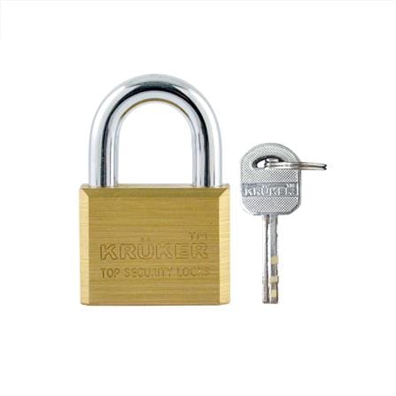 กุญแจลูกปืน KRUKER 745-4 50 มม. สีทองเหลือง_0