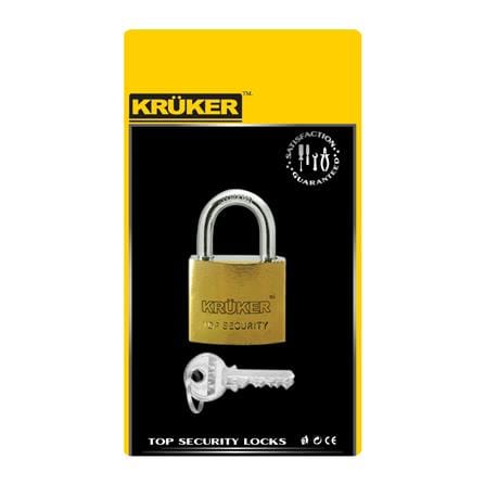 กุญแจสปริง KRUKER 676-1 32 มม. สีทอง_0