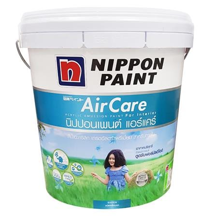 สีน้ำทาภายใน NIPPON PAINT AIR CARE BASE A เนียน 2.5 แกลลอน_0