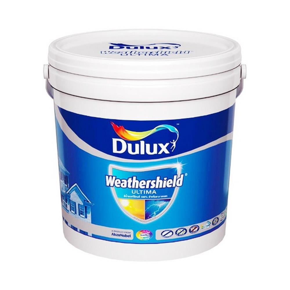 สีน้ำทาภายนอก DULUX WEATHERSHIELD ULTIMA BASE D เนียน 3 ลิตร
