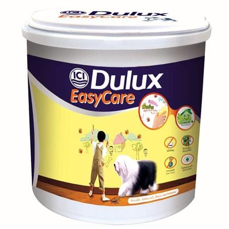 สีน้ำทาภายใน DULUX EASY CARE BASE D สีขาว ด้าน 3 ลิตร