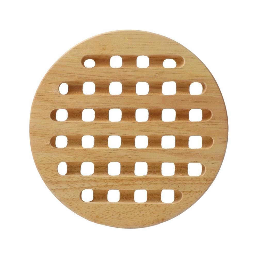 ที่รองภาชนะร้อนไม้กลม QUALITY WOOD TA-T009