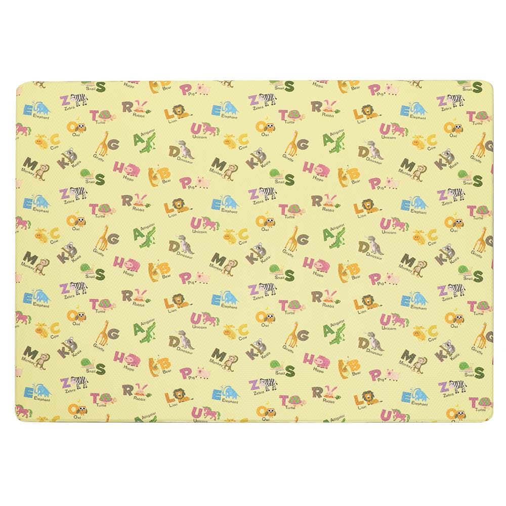แผ่นอเนกประสงค์ HOME LIVING STYLE ABC&JOY2 135X185 ซม. สีเหลือง