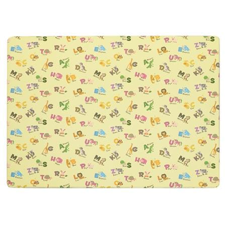 แผ่นอเนกประสงค์ HOME LIVING STYLE ABC&JOY2 135X185 ซม. สีเหลือง_0