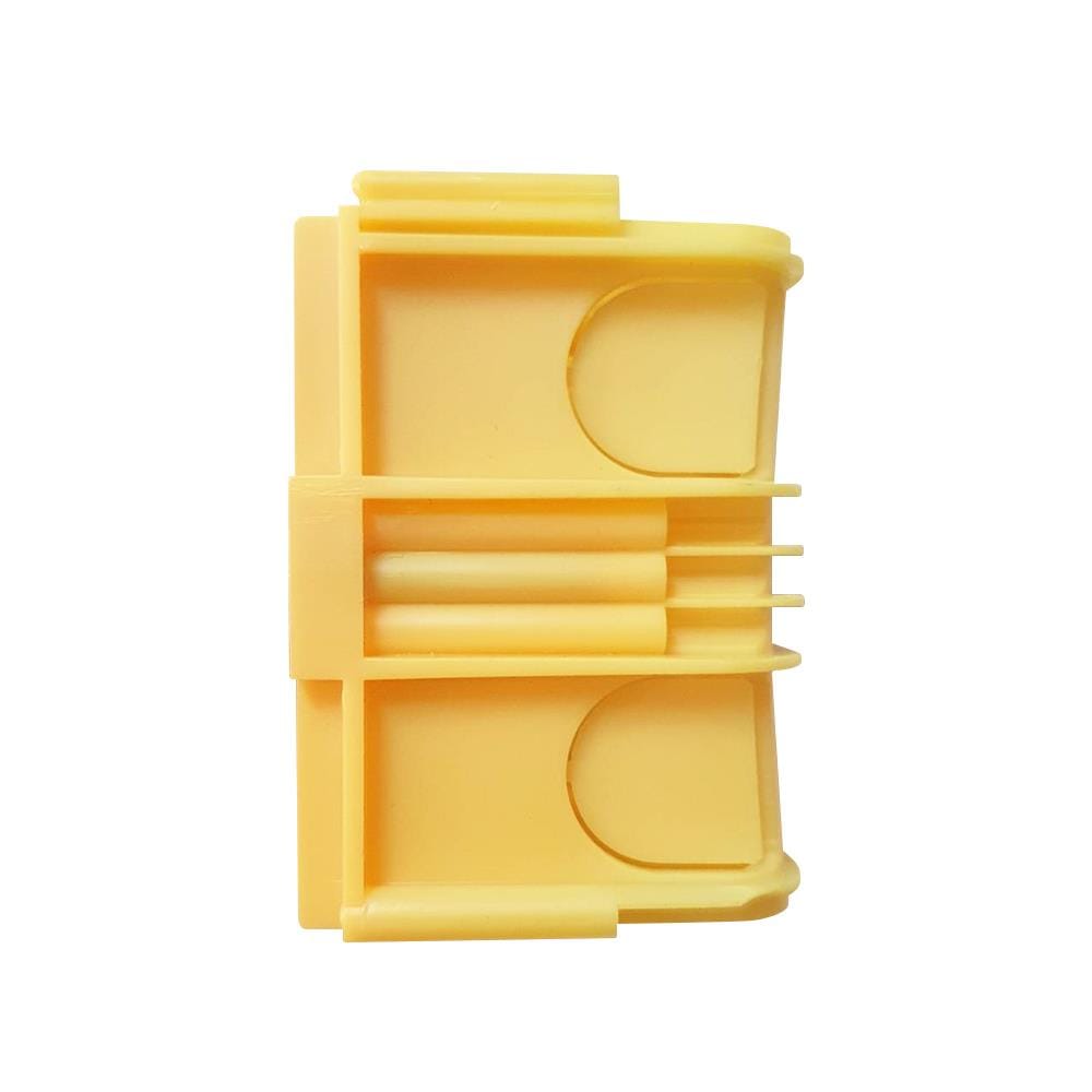 กล่องฝัง BTICINO ขนาด 3x3 นิ้ว 502E สีเหลือง